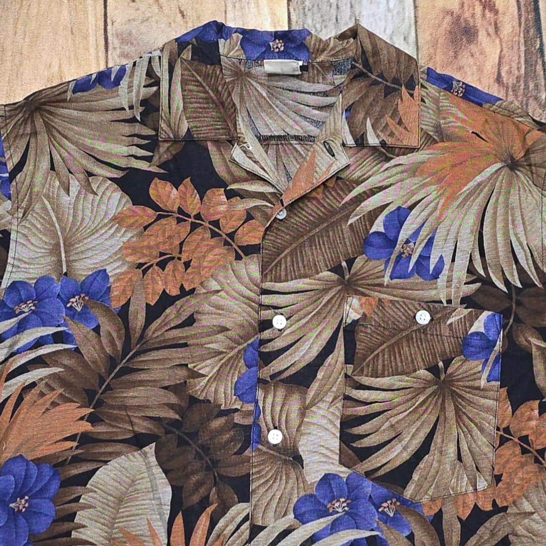 Vintage ITALY Modigliani 린넨 믹스 셔츠 상품이미지2