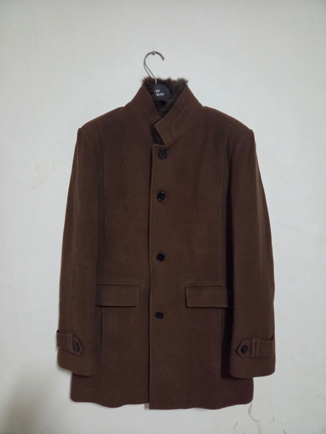 인디안블루 남성 코트 100사이즈 상품이미지1