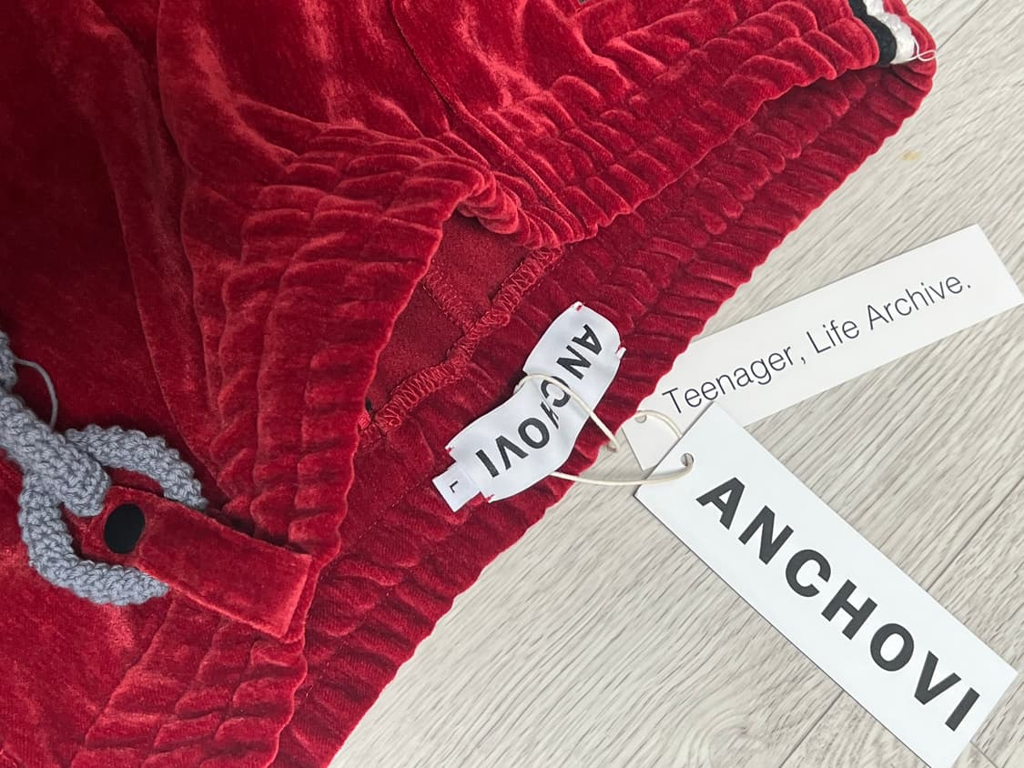 anchovi 플레어 벨벳 팬츠 상품이미지2