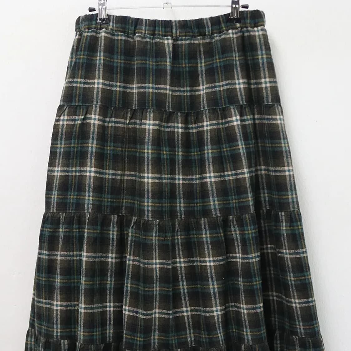 시네마클럽 체크 캉캉 롱스커트 61788 상품이미지5