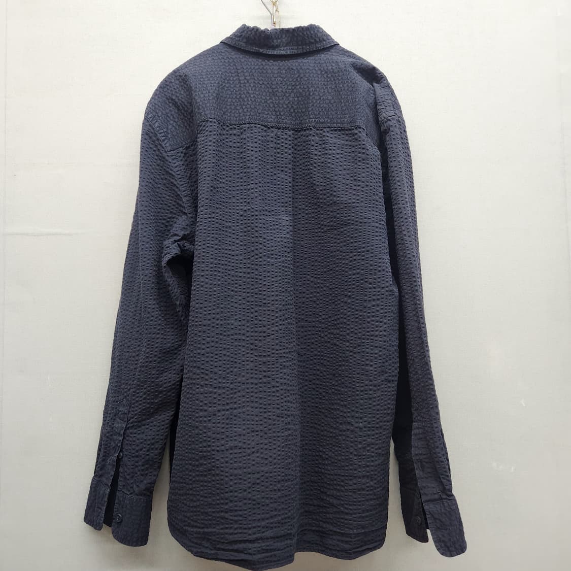 자라 ZARA 원포켓 시어서커 셔츠 L(XL) 상품이미지4