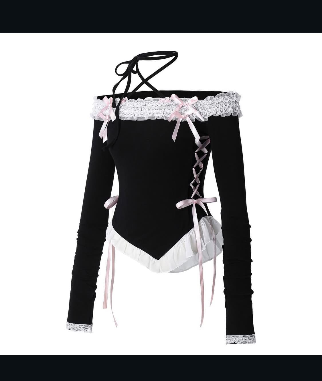 슈슈체리 dolly hime 탑 블랙 구합니다 상품이미지1