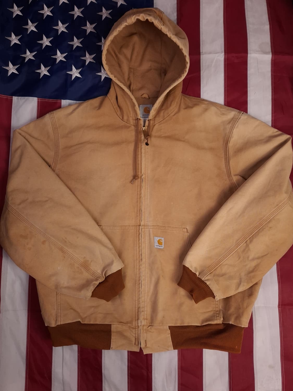 오리지날 구형 칼하트 덕액티브 후드자켓 상품이미지1