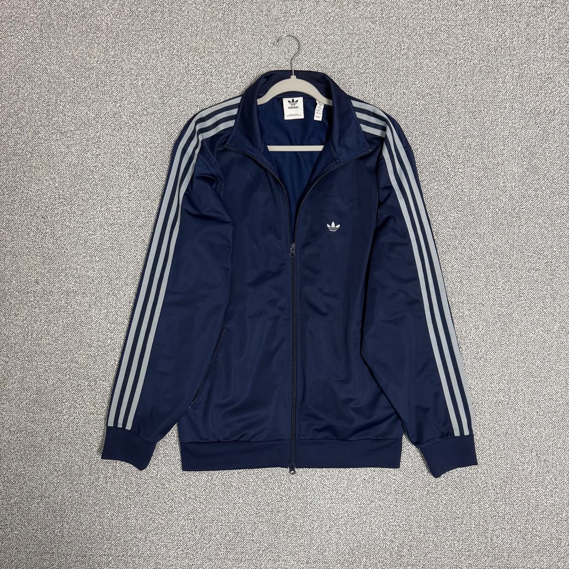 아디다스 BB 베켄바우어 트랙탑 져지 네이비 그레이S 오버핏 인디고 상품이미지1