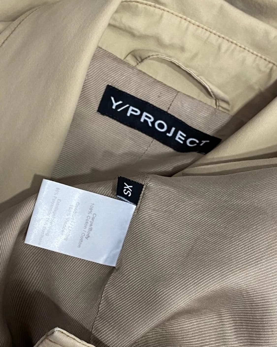 와이프로젝트 Y/Project Inside Out Lining Coat 상품이미지8