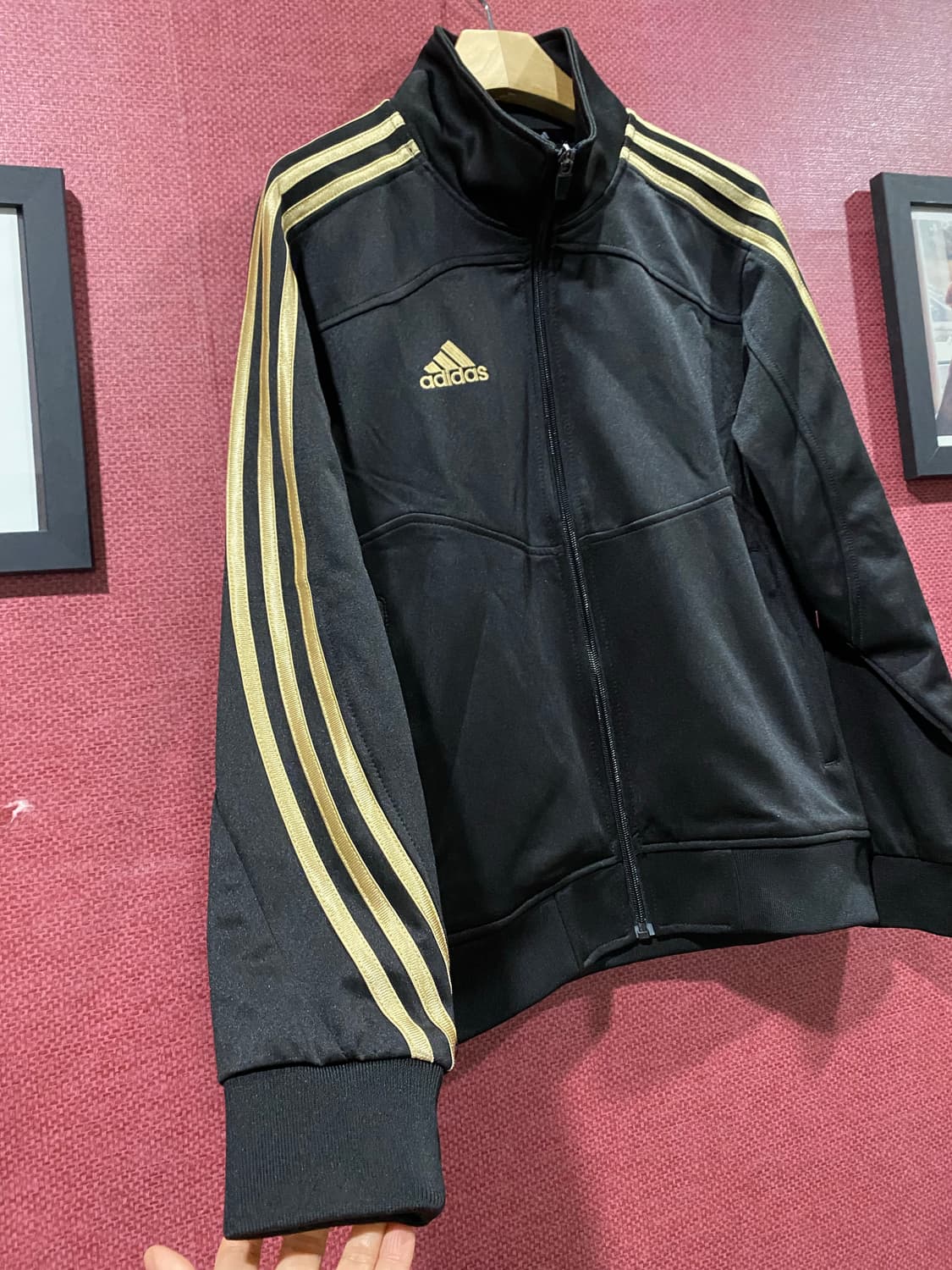 아디다스 금색 삼선 져지 상품이미지1