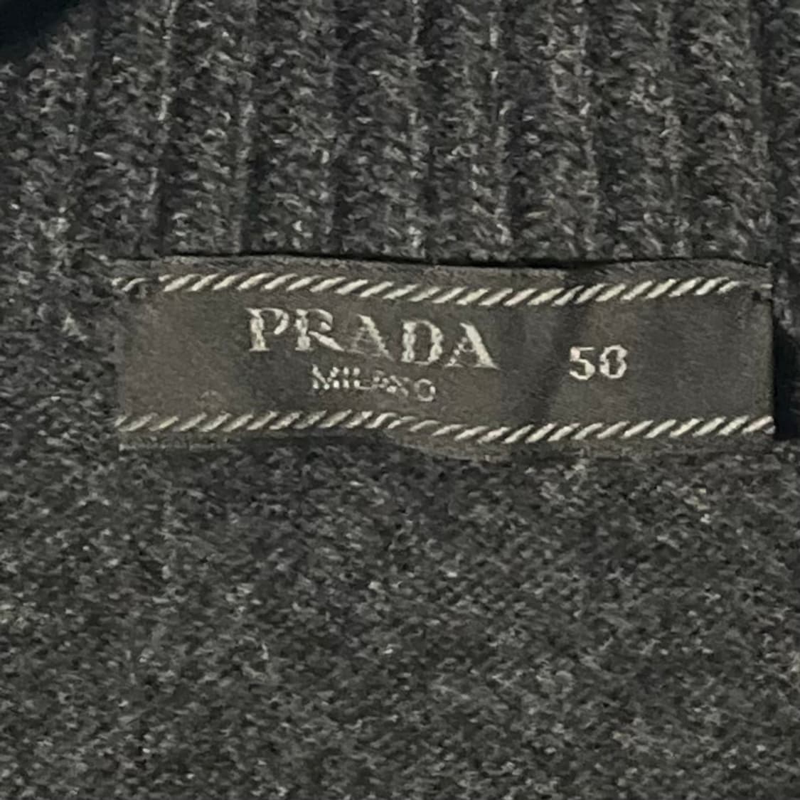 프라다 캐시미어 반집업 니트 (on.654)   상품이미지8