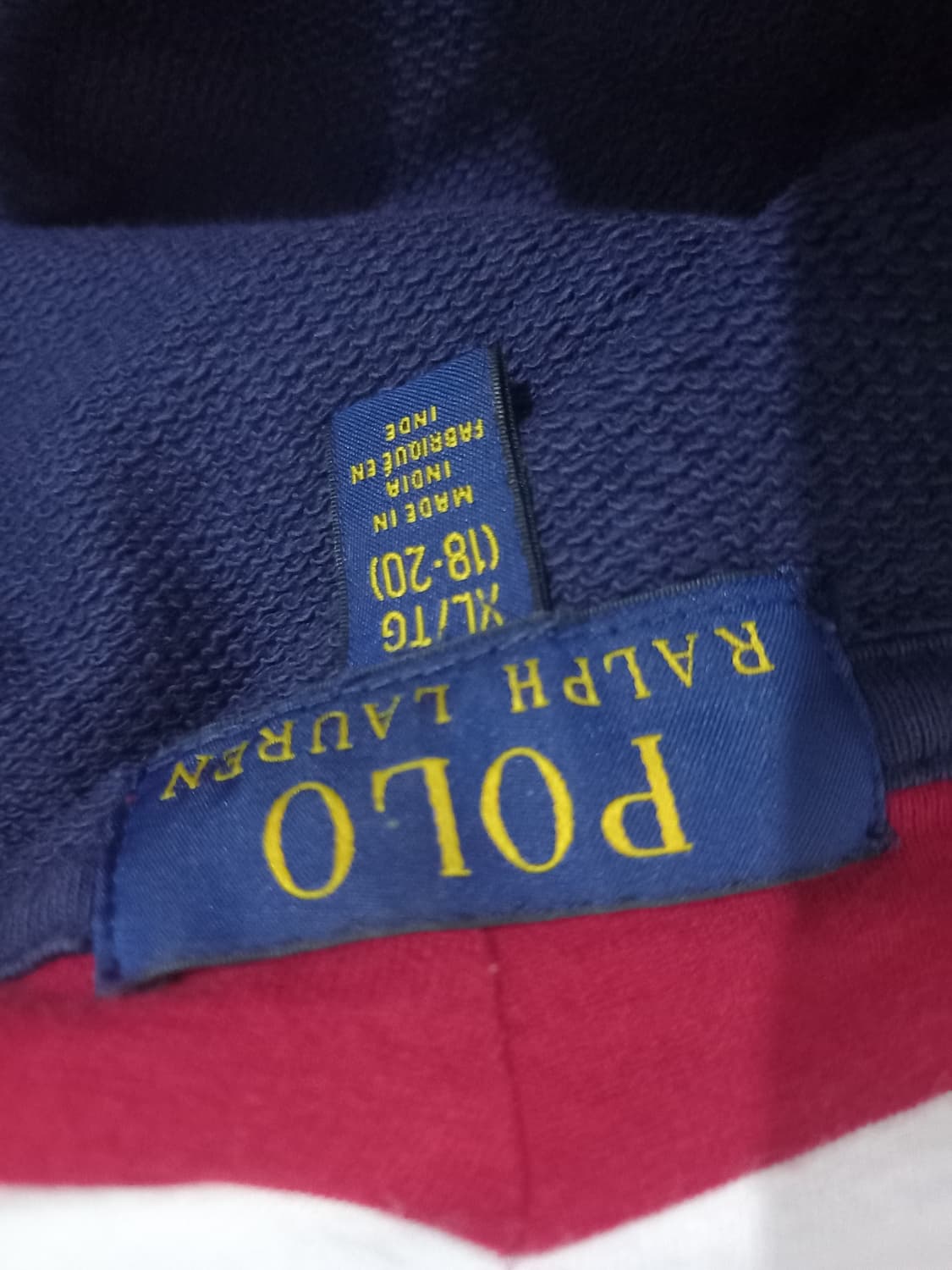 폴로 POLO 빅포니 후드집업 90~95 상품이미지3