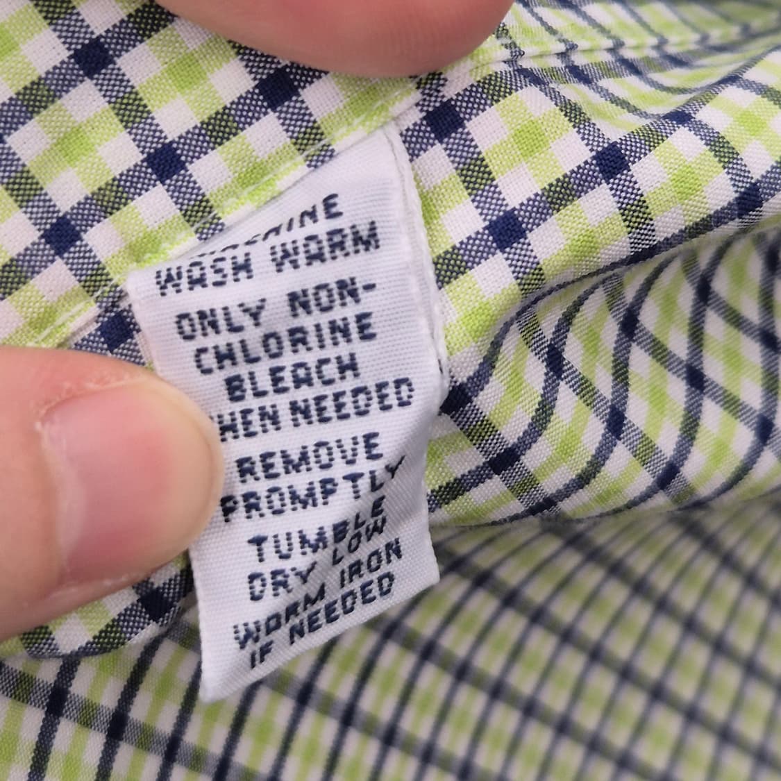 폴로 랄프로렌 클래식핏 체크 셔츠 L 상품이미지5