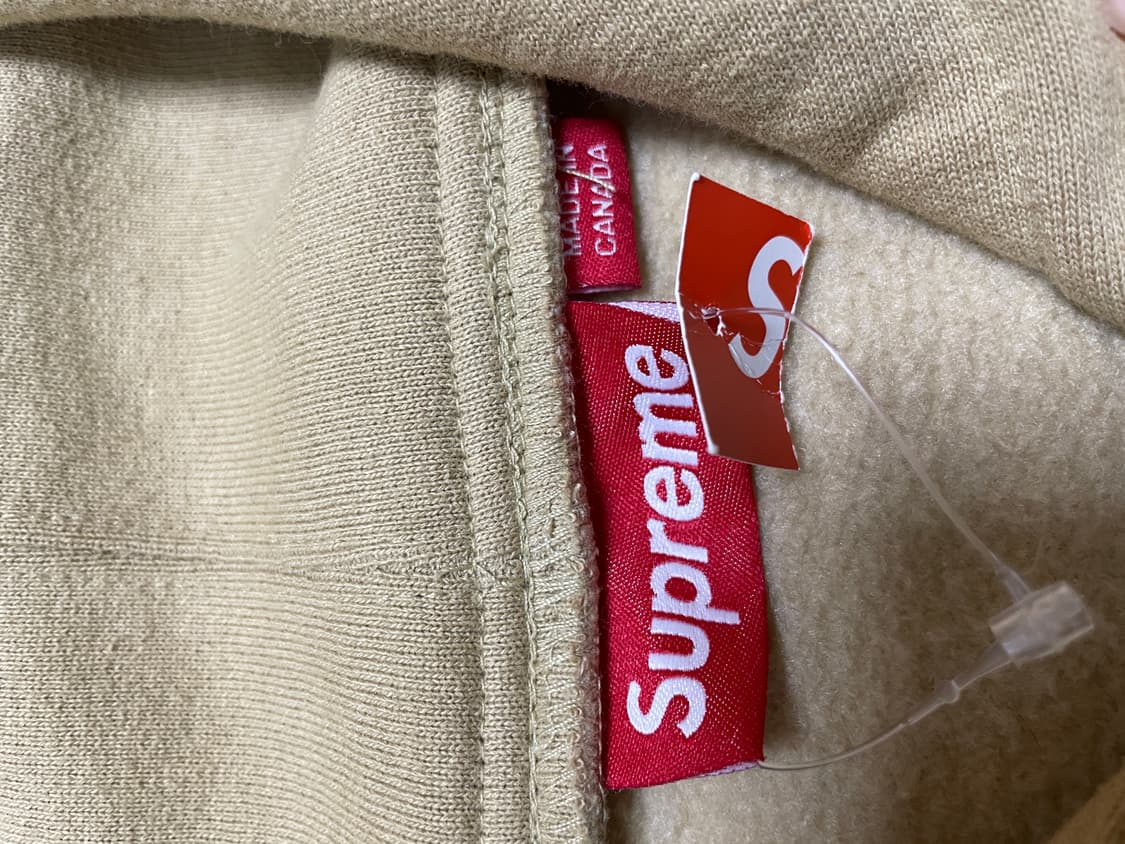 슈프림 스몰로고 스웨트 후드집업 상품이미지3