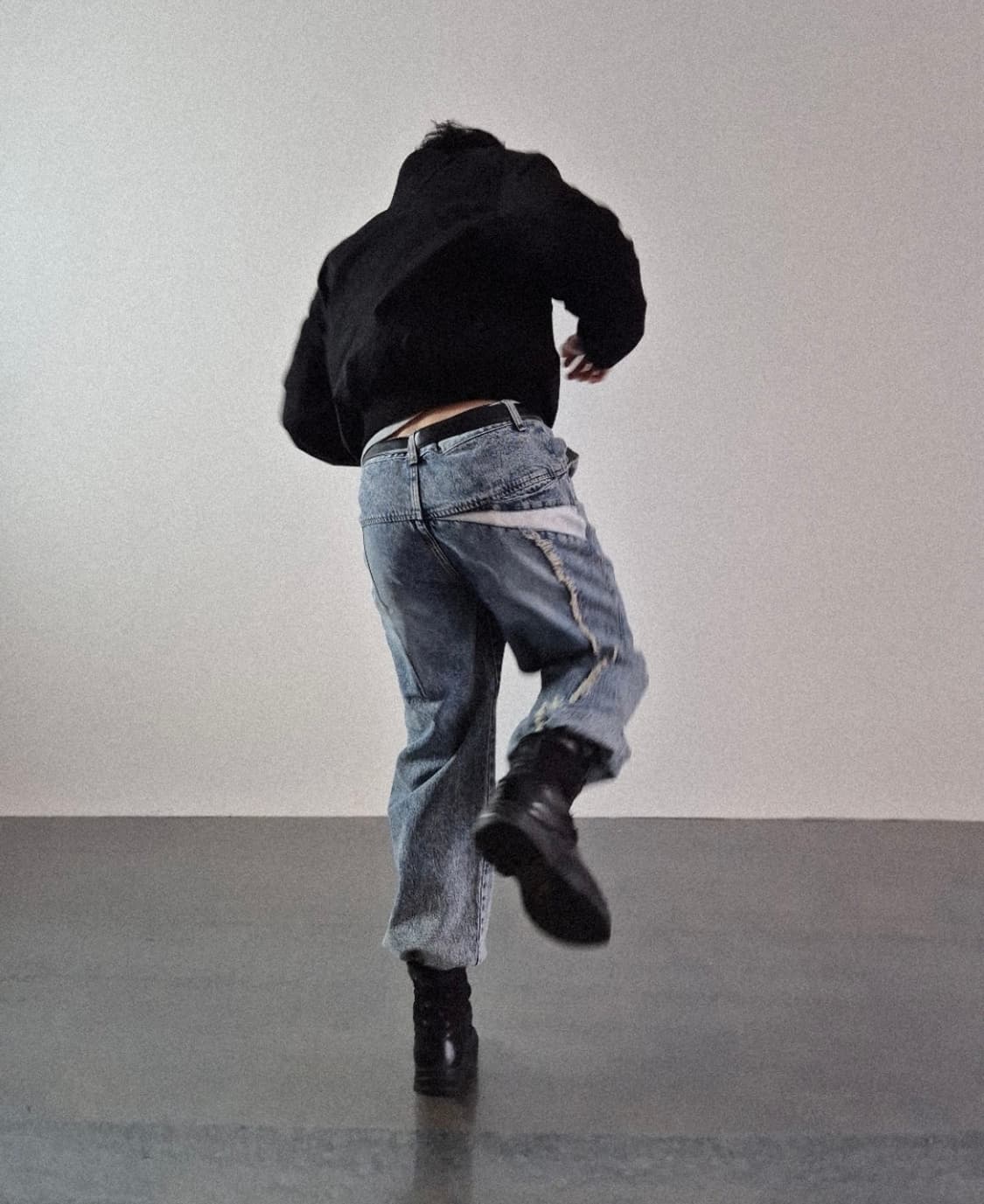 퍼스널 오브젝트 임발란스 레더 데님 (2사이즈) 상품이미지2