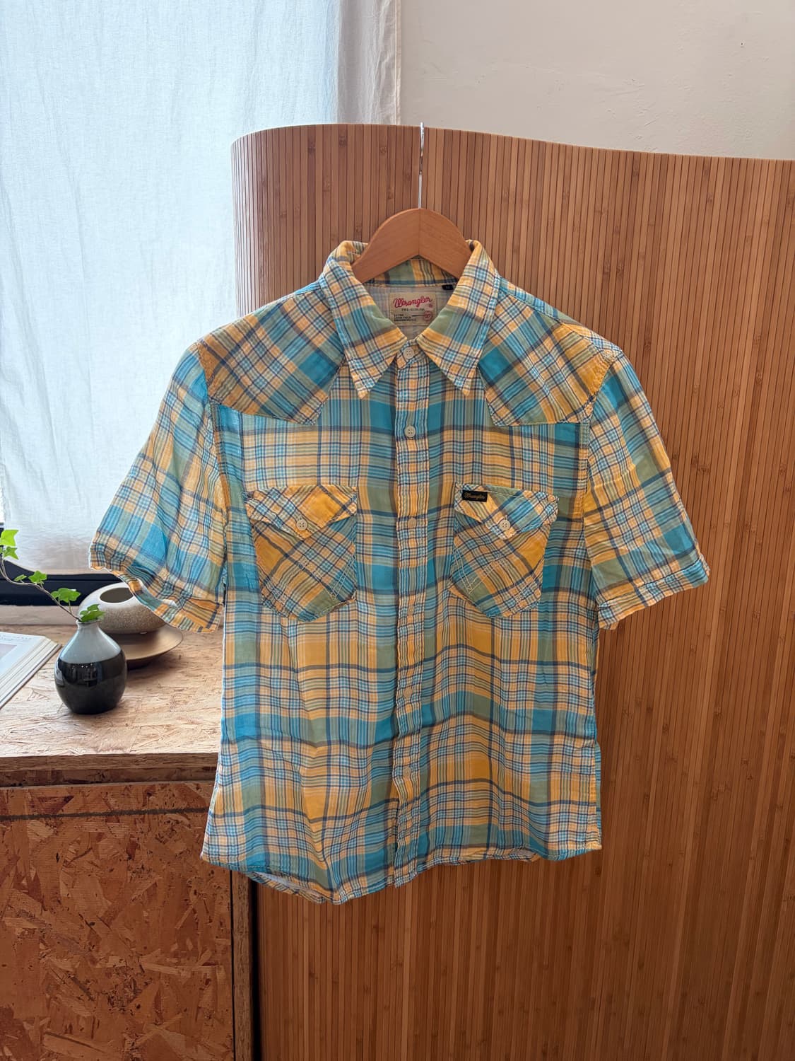 80s WRANGLER summer Shirt 상품이미지3