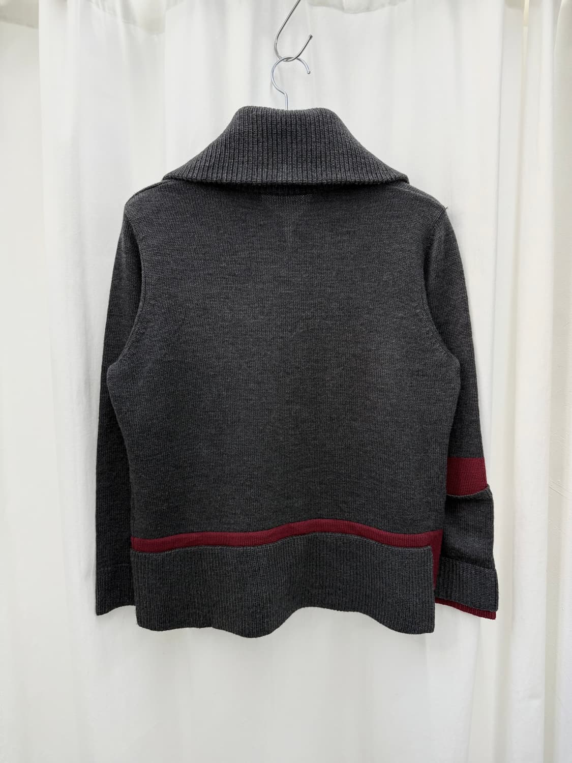 brocken ridge 레이어드 하이넥 니트집업 상품이미지6