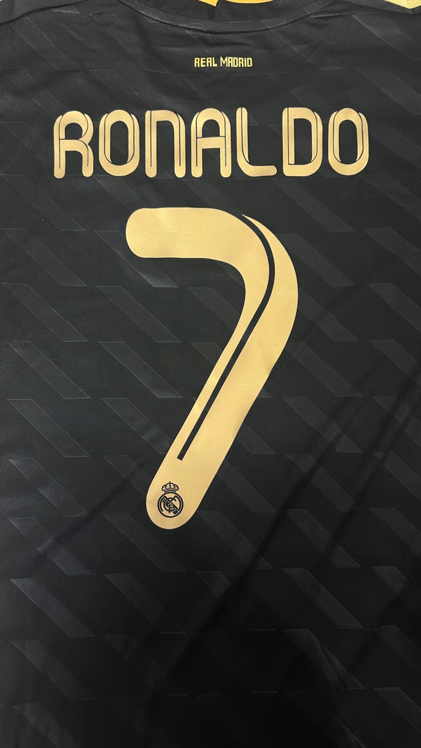 레트로 레알마드리드 어웨이 호날두 유니폼 상품이미지3