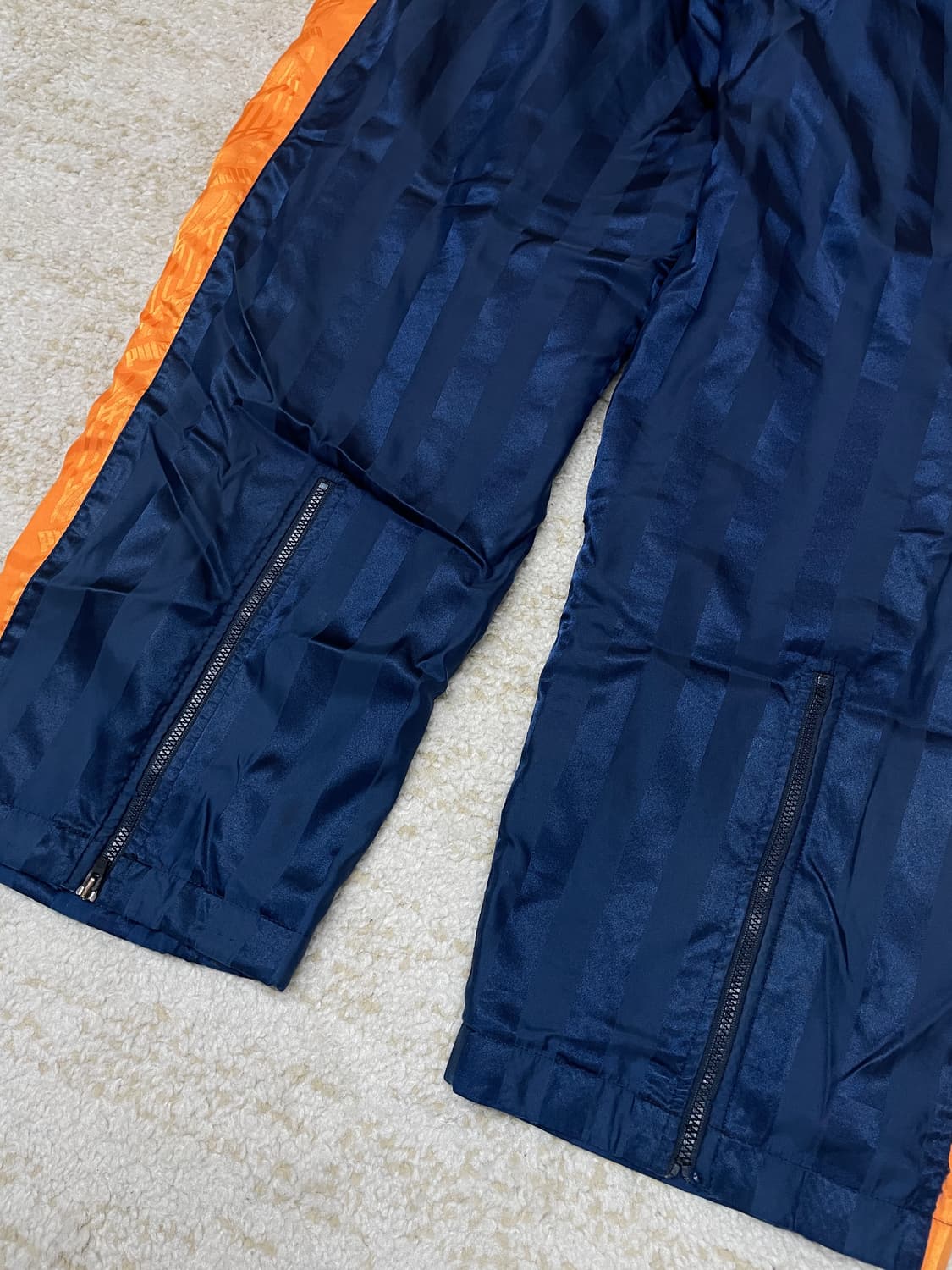 [L] 올드 퓨마 나일론 트레이닝 팬츠 웜업 팬츠 트랙 팬츠  상품이미지5