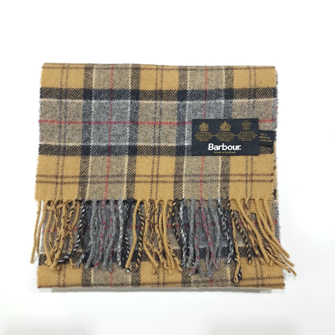 MX421 바버 램스울 타탄체크 머플러 상품이미지6