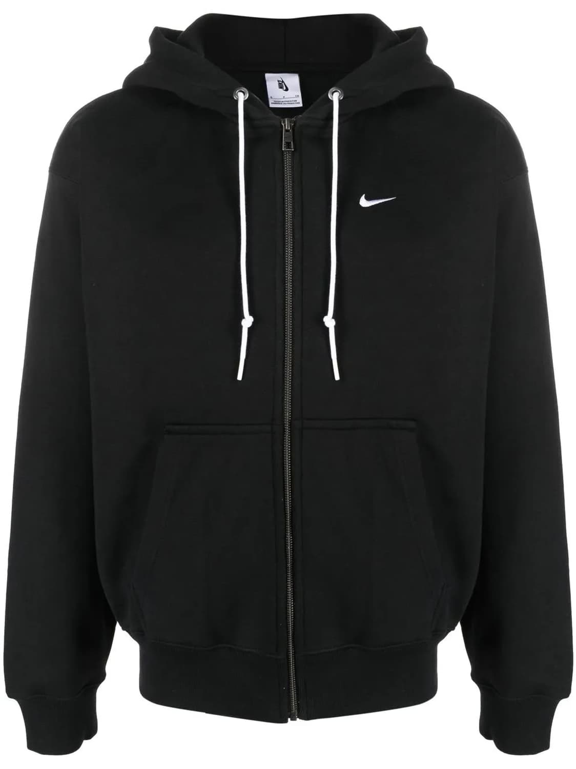 (아시아 XL) 나이키 솔로 스우시 후드 집업 블랙 상품이미지1