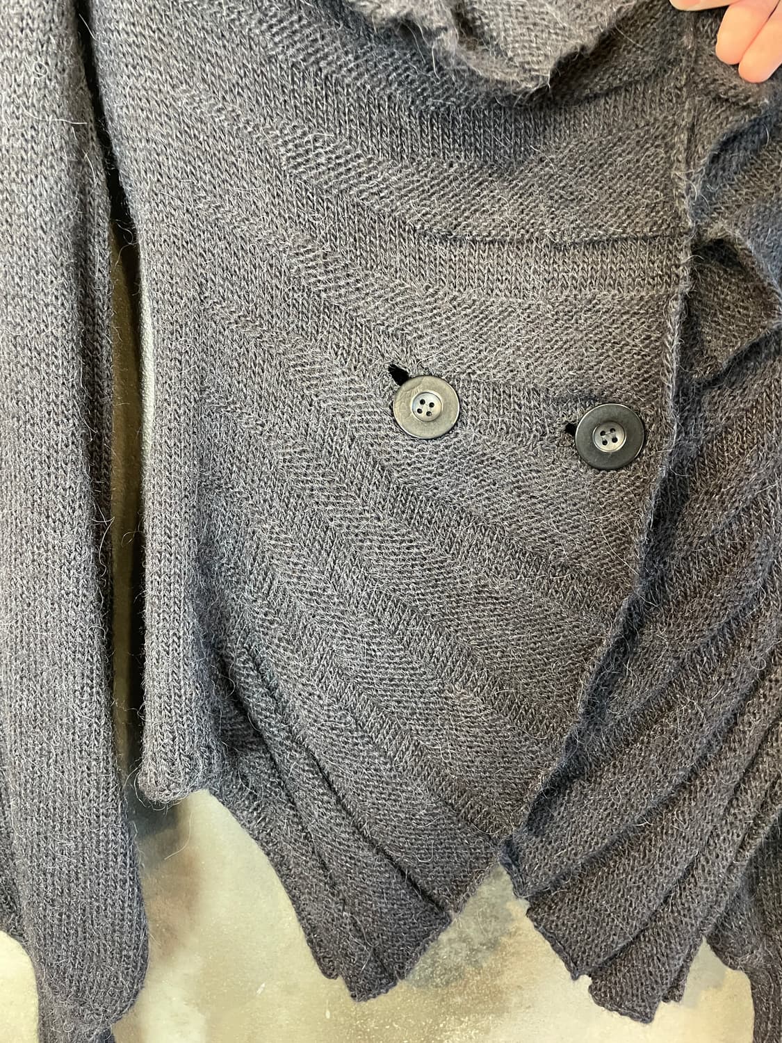 90s 알렉산더 맥퀸 러플 가디건 상품이미지6