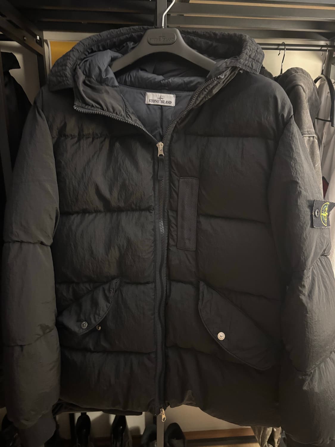 스톤아일랜드 나일론메탈 패딩 상품이미지1