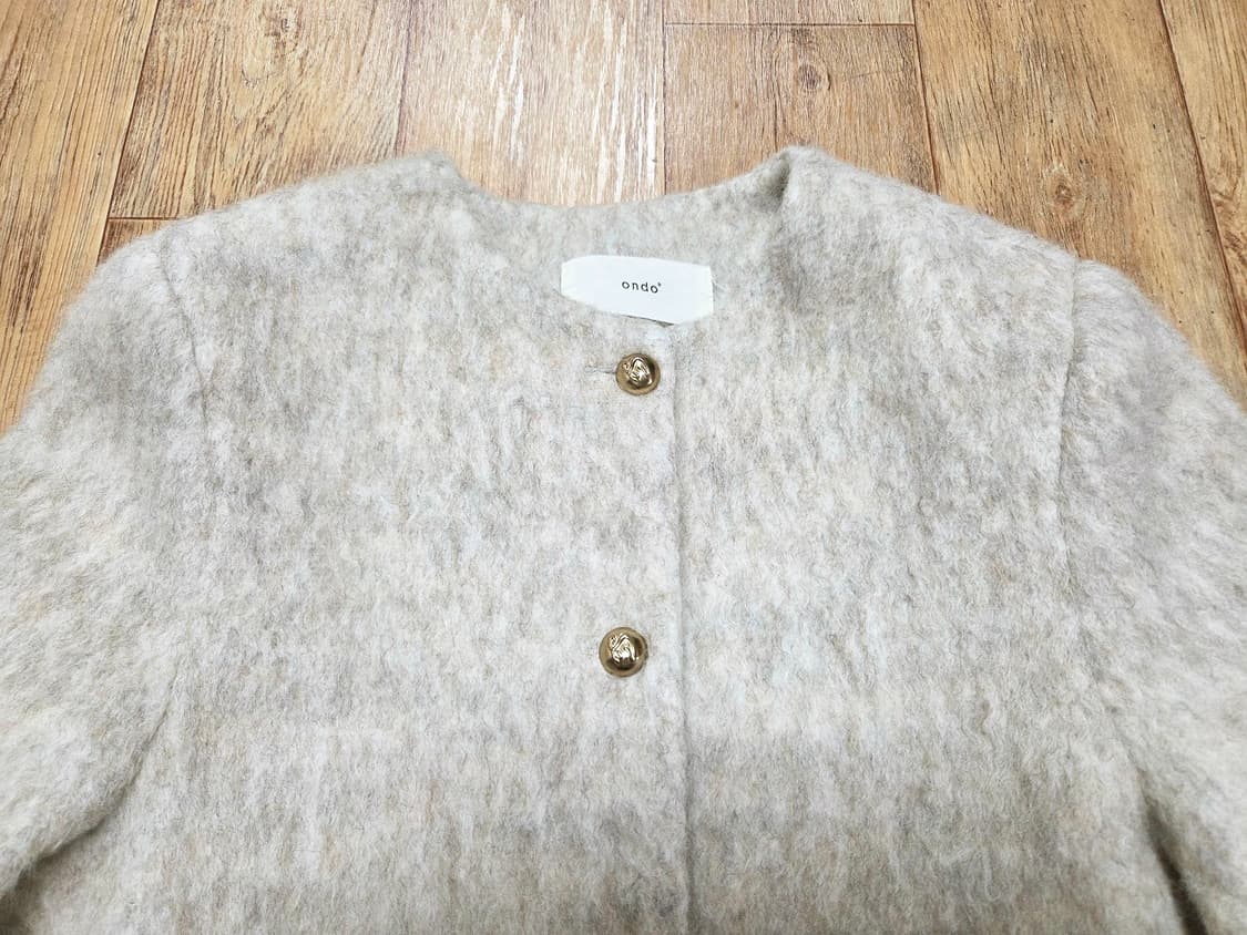 온도(ondo) 울 브러쉬자켓 55-66 새상품 상품이미지4