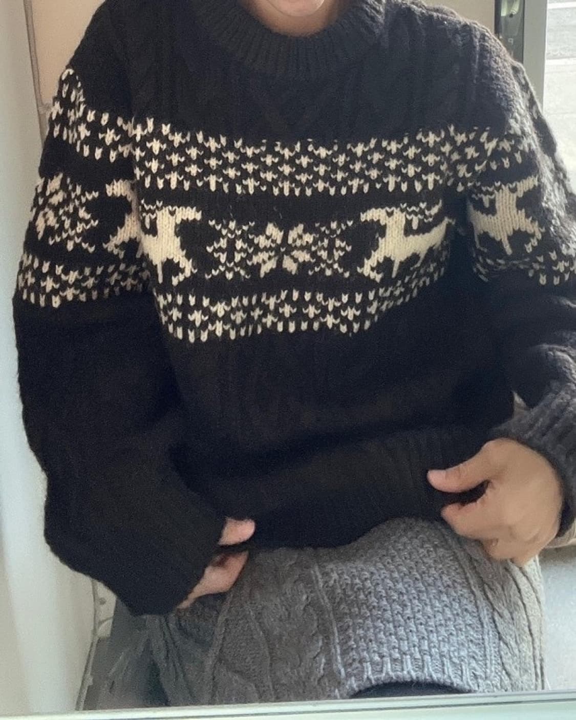 Nordic Snowflake Knit 상품이미지2