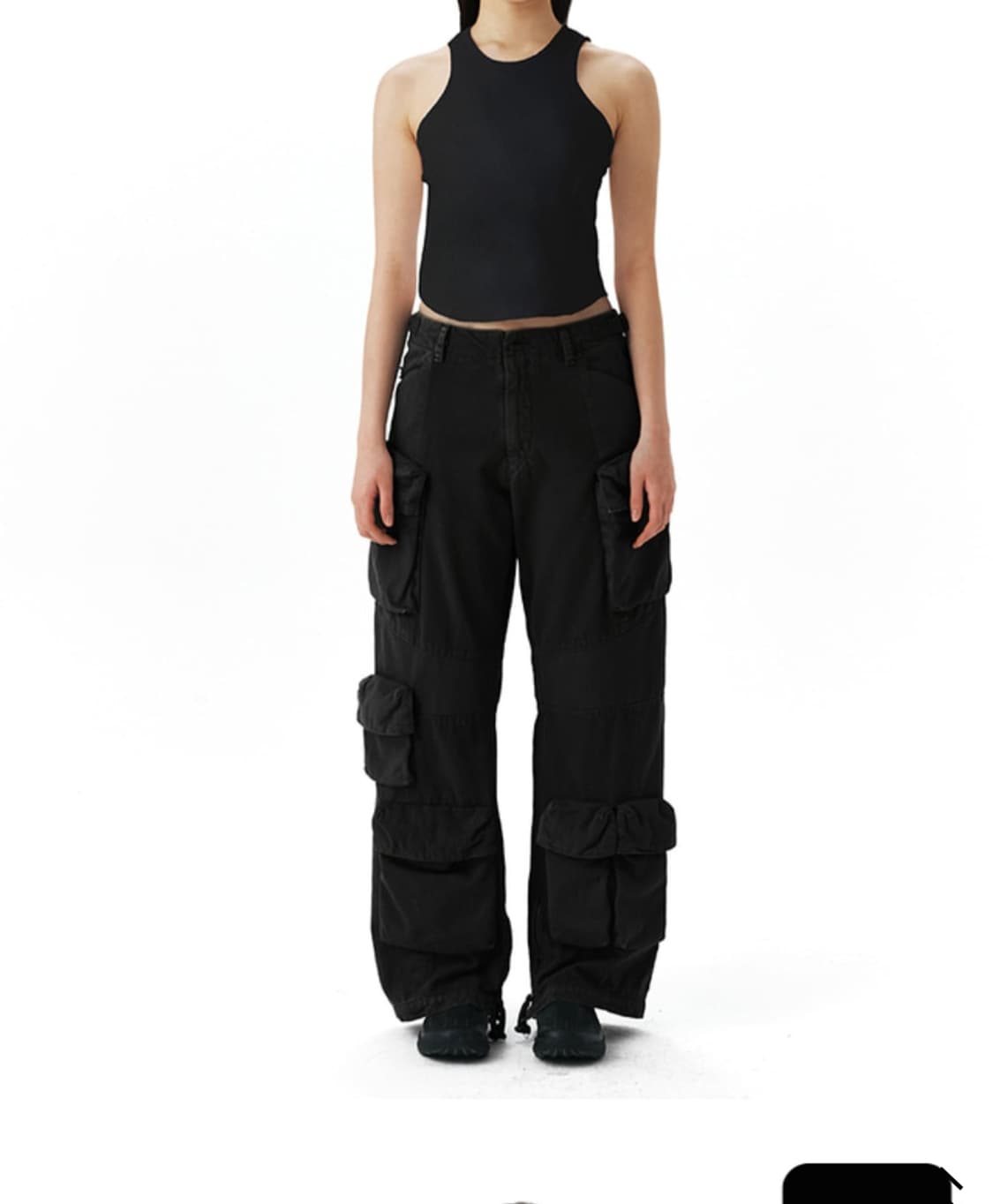 누마레 EE 카고 팬츠 블랙 상품이미지1