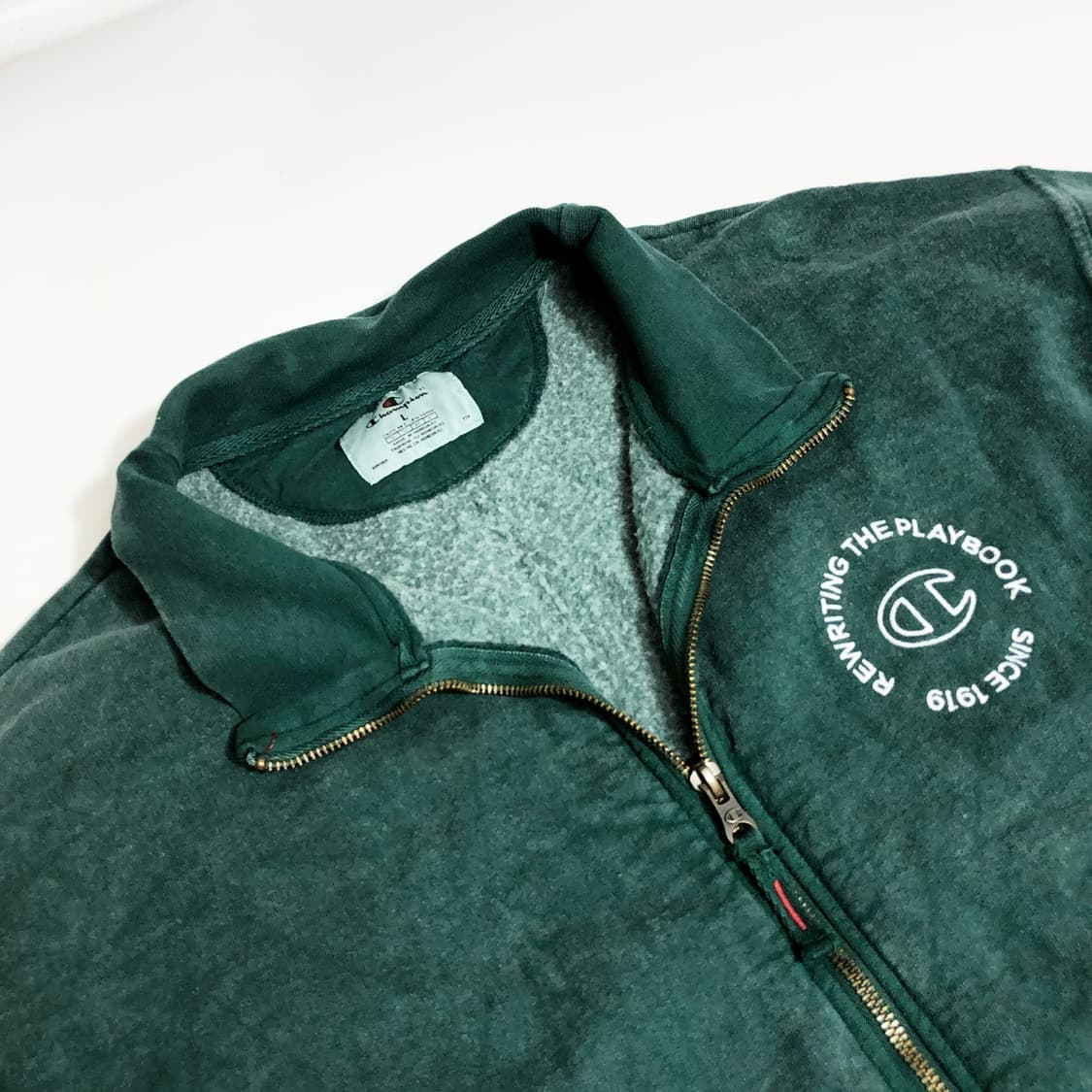 챔피온 워시드 집업 자켓 L 상품이미지3