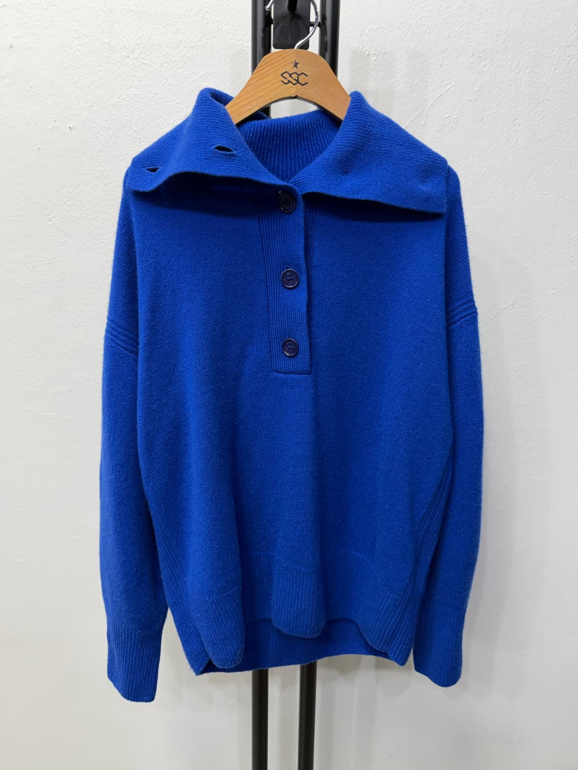 정품) COS 코스 여성 오버핏 캐시미어100 니트 스웨터 XS 상품이미지1