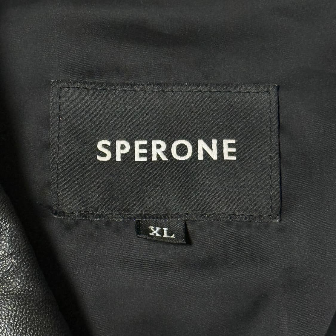 [정가 20만원] 스페로네 양가죽 레더 자켓 XL 상품이미지9