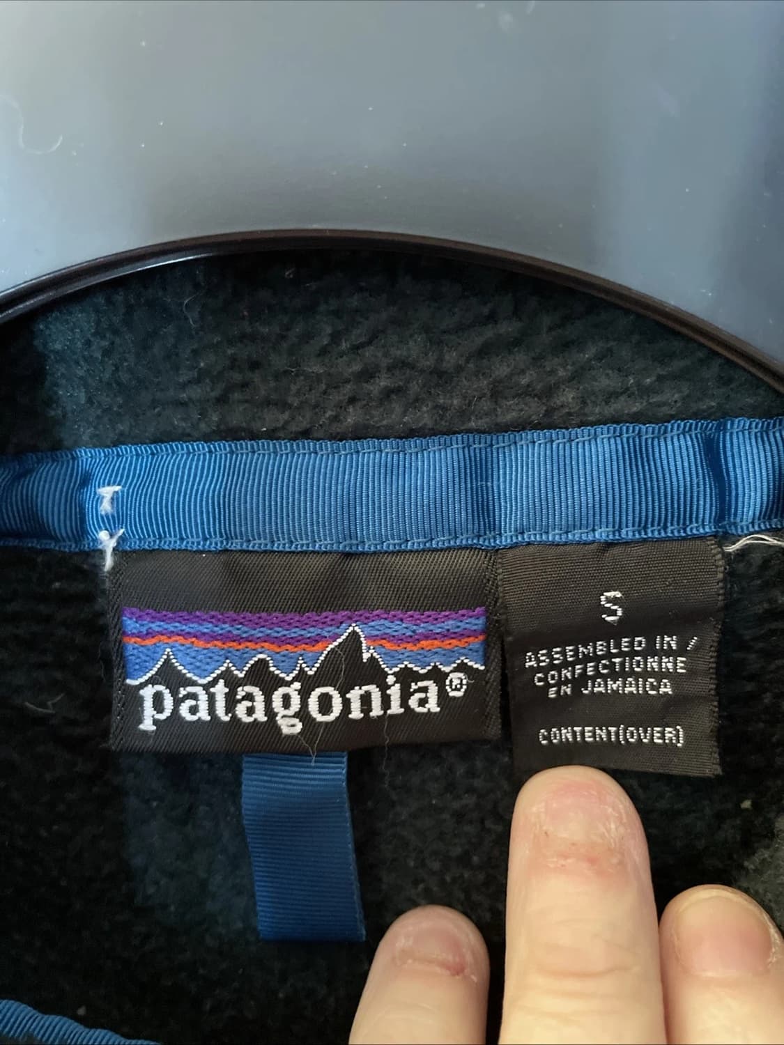 90s 자메이카 파타고니아 신칠라 스냅-T 그린 상품이미지4