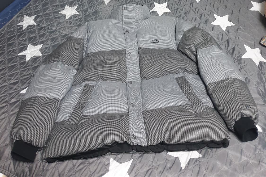 더블유브이프로젝트 플랍 리버시블 덕다운 파카 그레이/블랙 (L) 상품이미지1