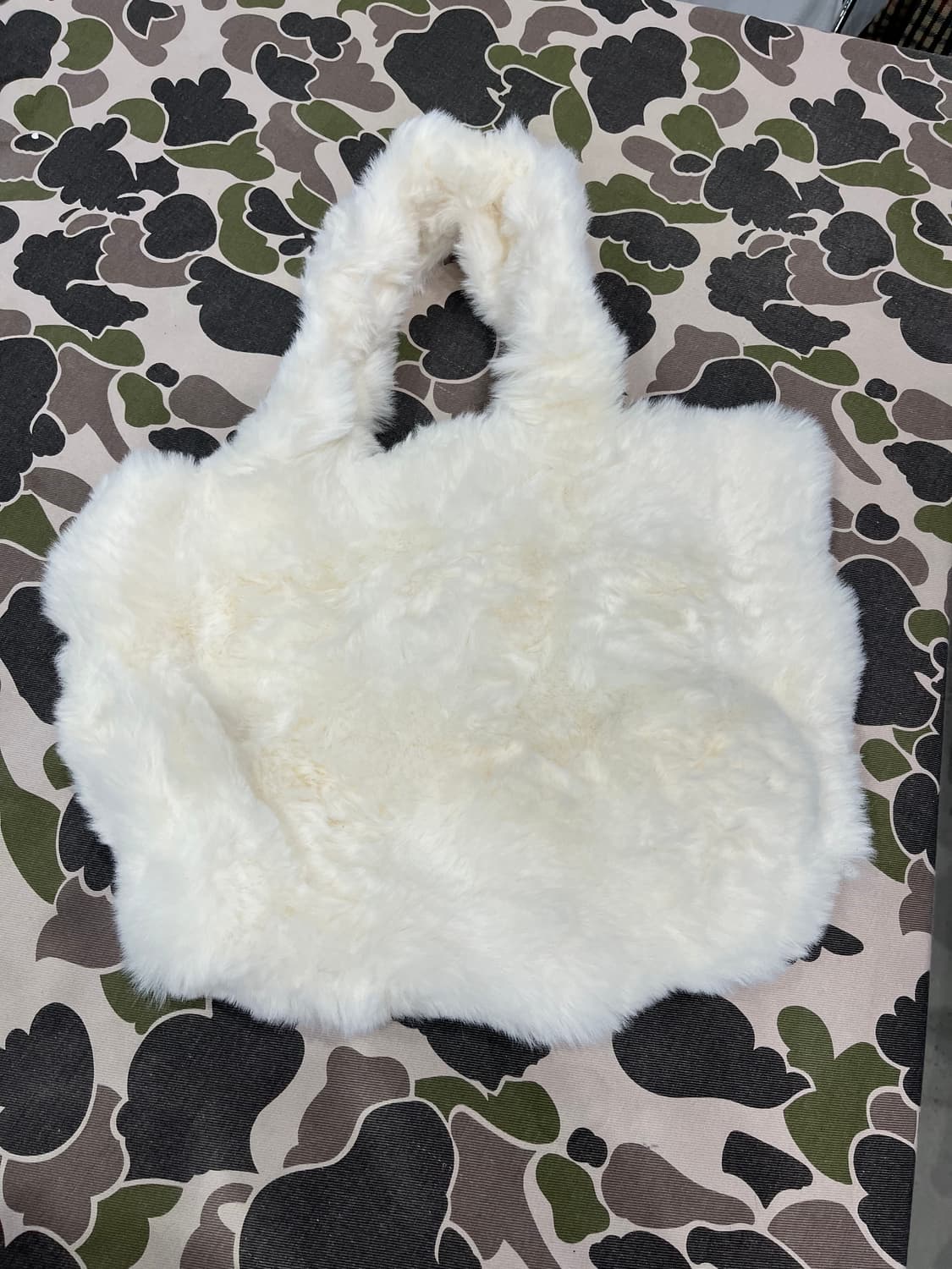 JPN 빈티지 퍼 토트백 상품이미지2