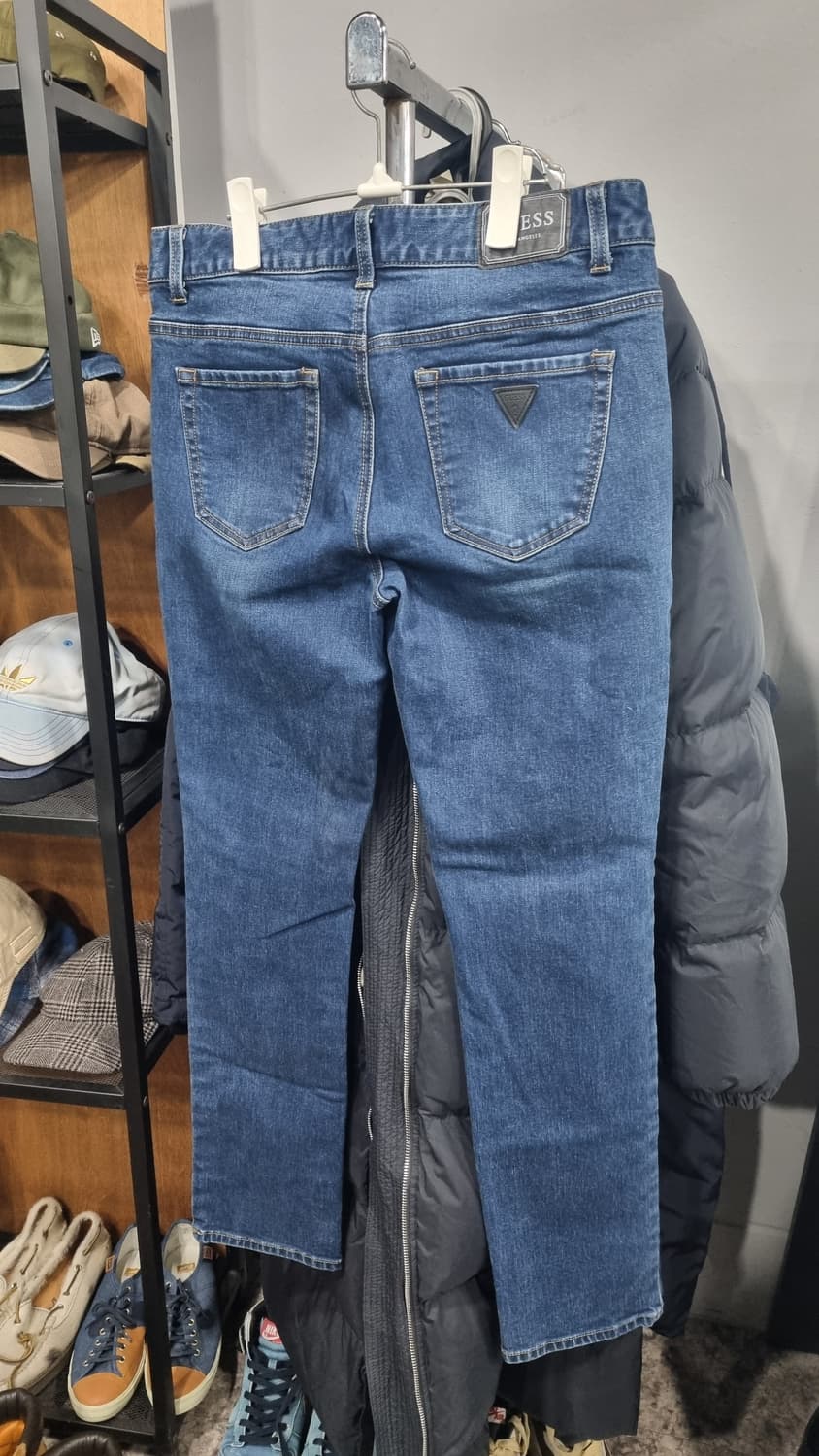 게스 워싱데님진 스판 슬림핏 허리32 기장100 상태A급 상품이미지3