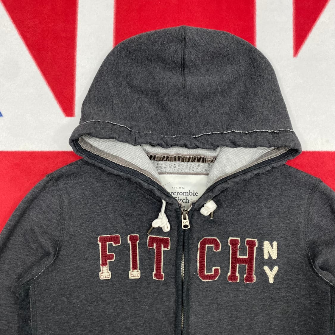 아베크롬비 후드집업 실측 S  상품이미지3