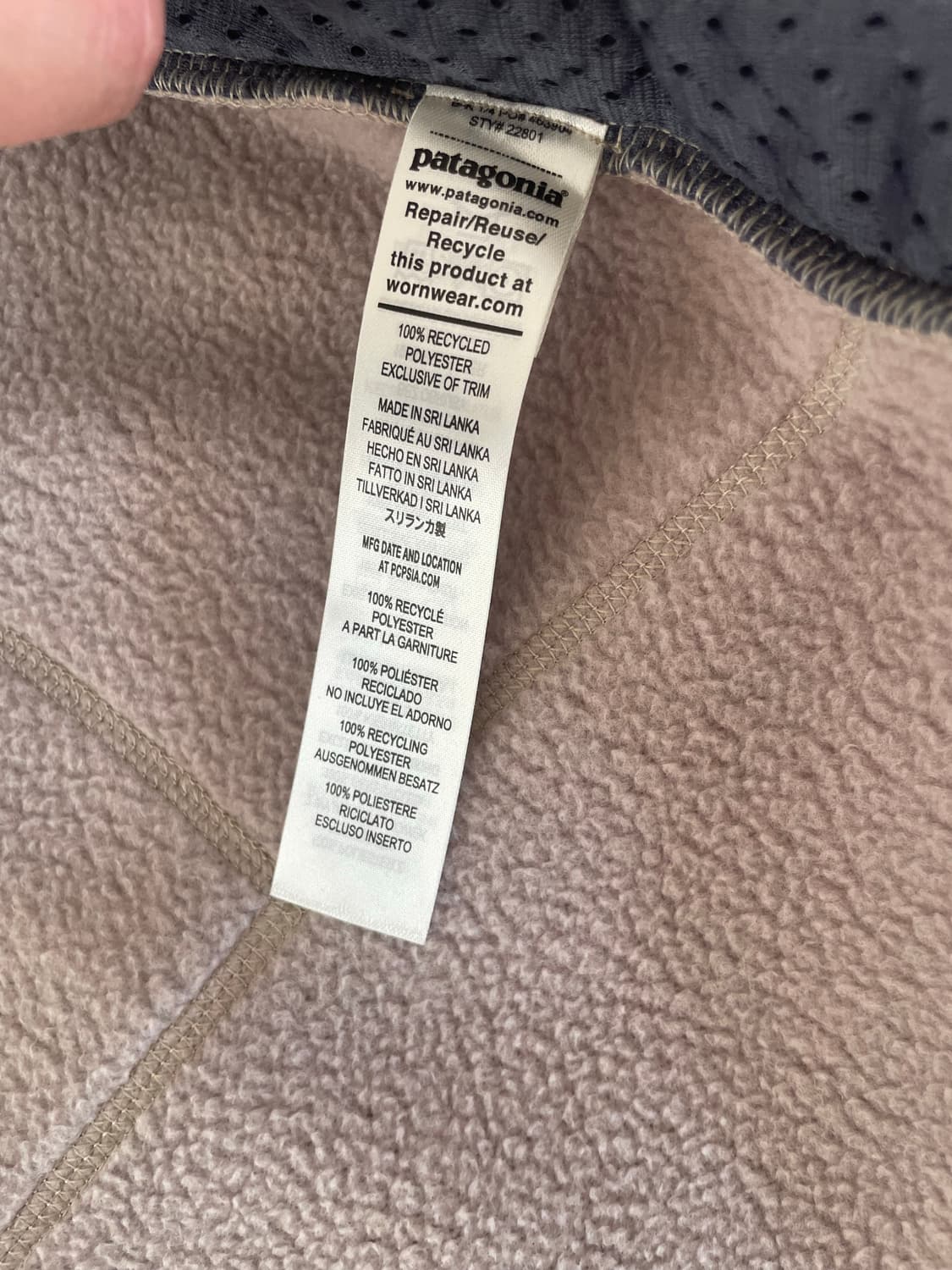 [L] 파타고니아 레트로 파일 플리스 자켓 남성 L 새상품 상품이미지6