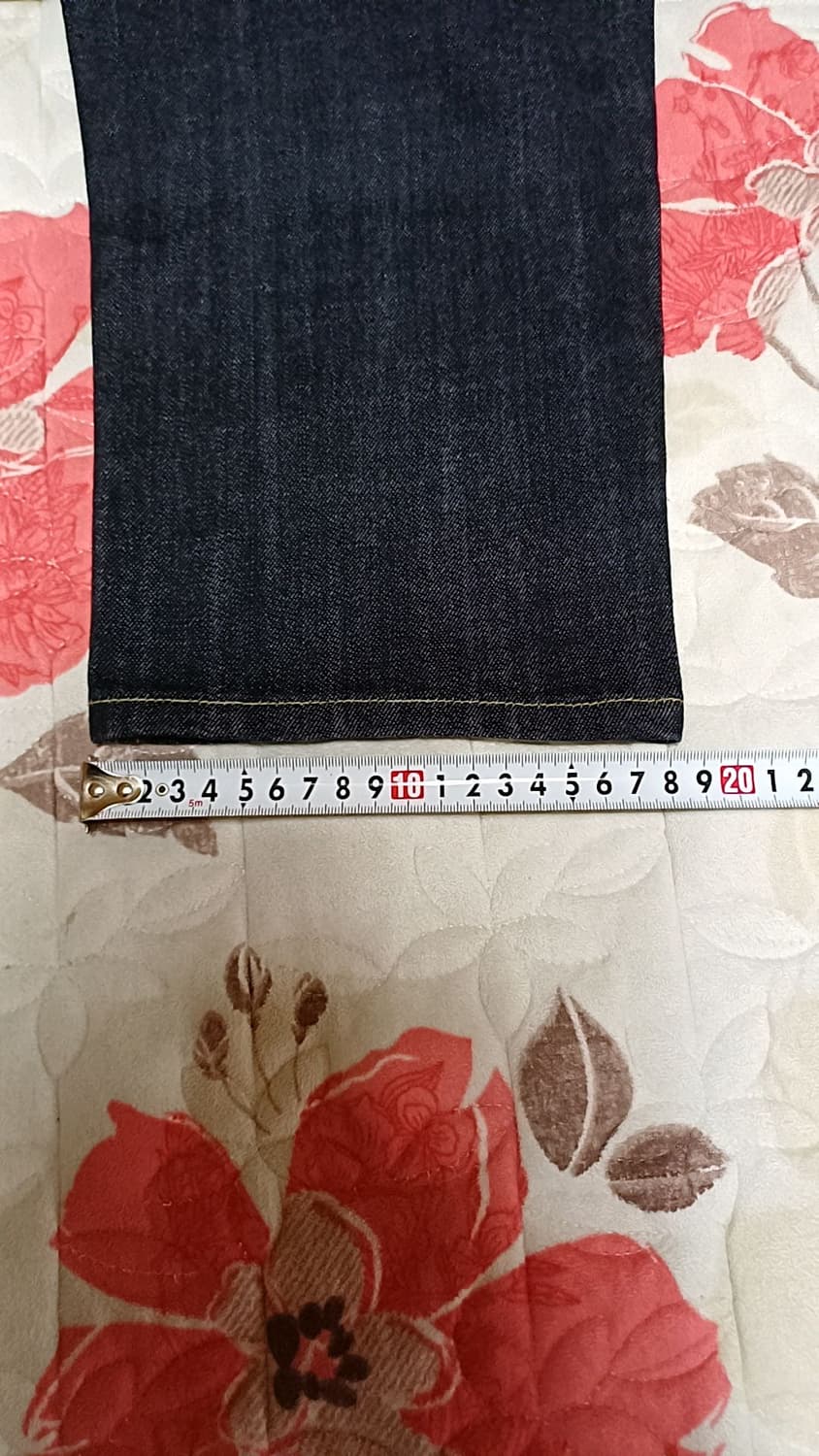 플랙 스판청바지 실측34인치 기장100 상품이미지8