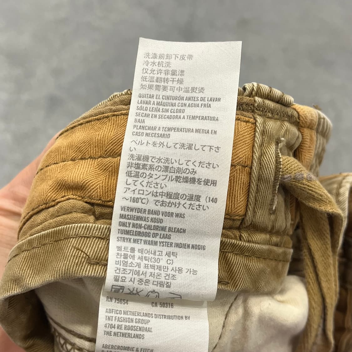 32 아베크롬비 카고 데미지 반바지 상품이미지6