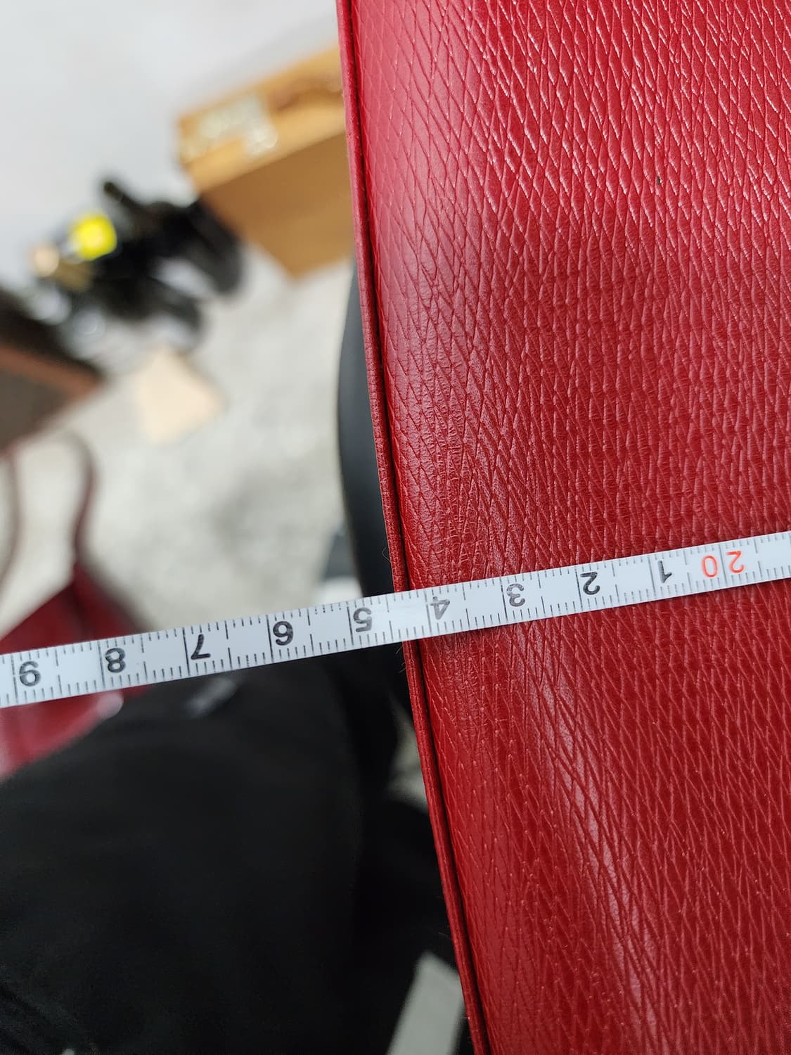 발렌시아가 빈티지 레드 토트백 숄더백 상품이미지8