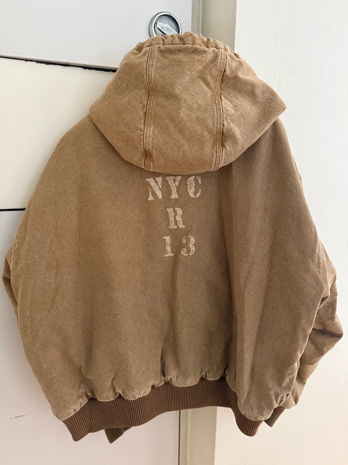 R13 에크루 워크자켓 XS/S 상품이미지4