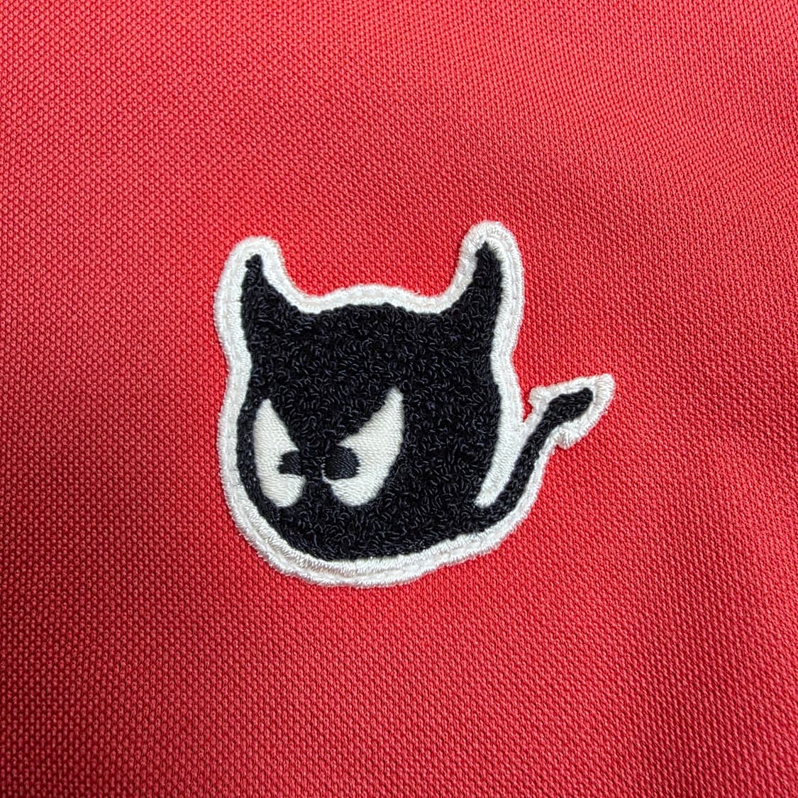 WACC 왁 여성 신품급 반팔 피케 티셔츠 레드 1호(S) 상품이미지4