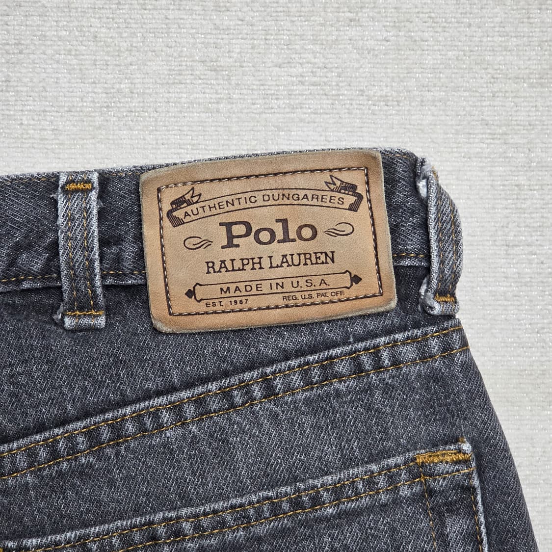 Polo Ralph Lauren 90s USA 폴로 데님 팬츠 상품이미지3