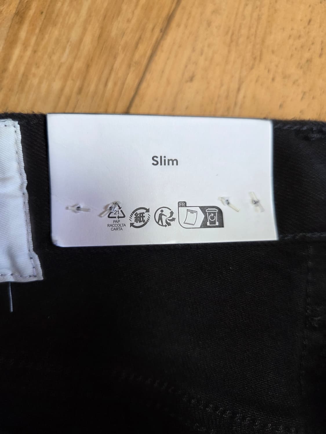 H&M 슬림핏 바지 새상품 상품이미지2