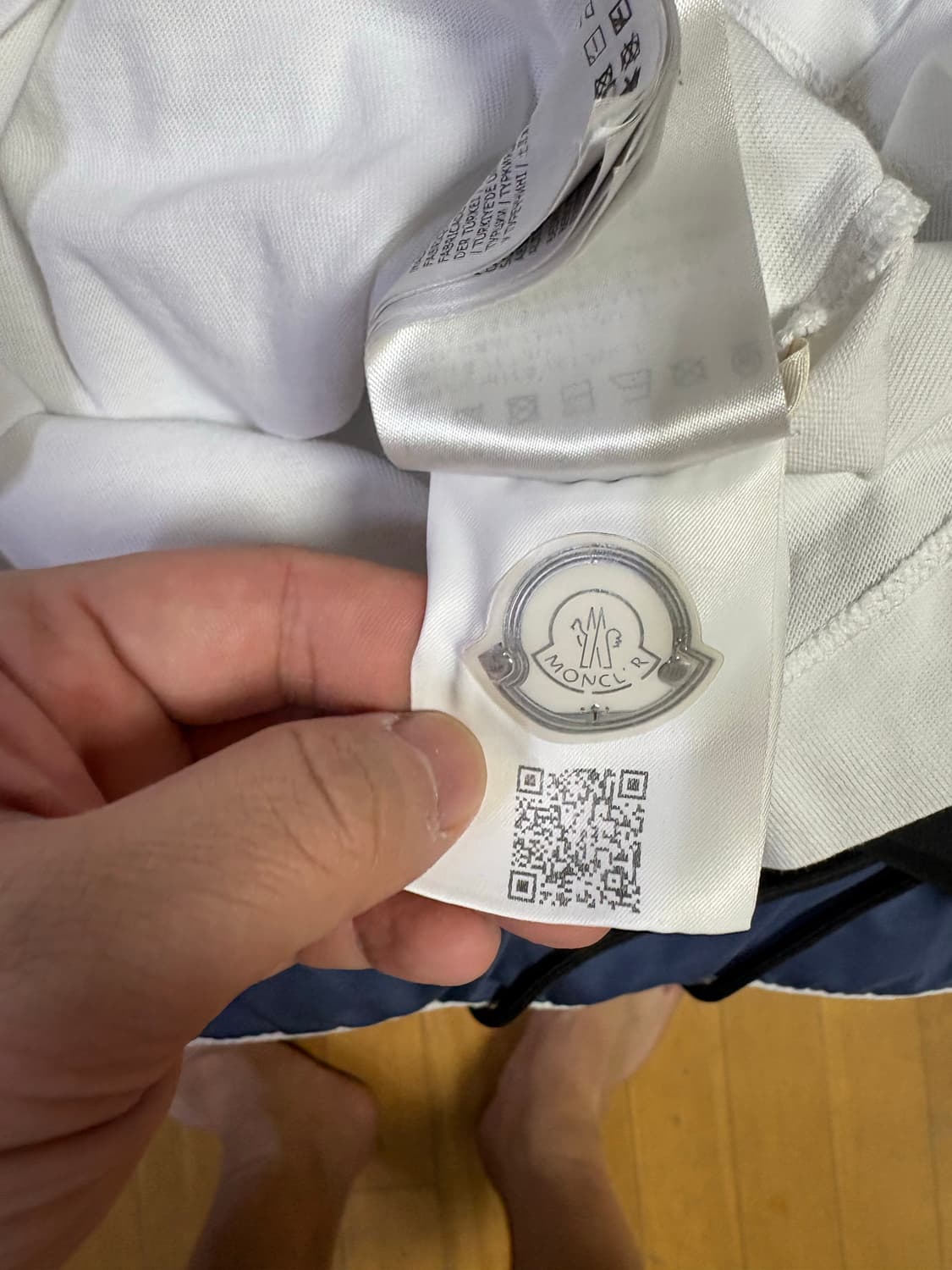 몽클레어 스파이더맨 모티프 티셔츠 화이트 상품이미지6