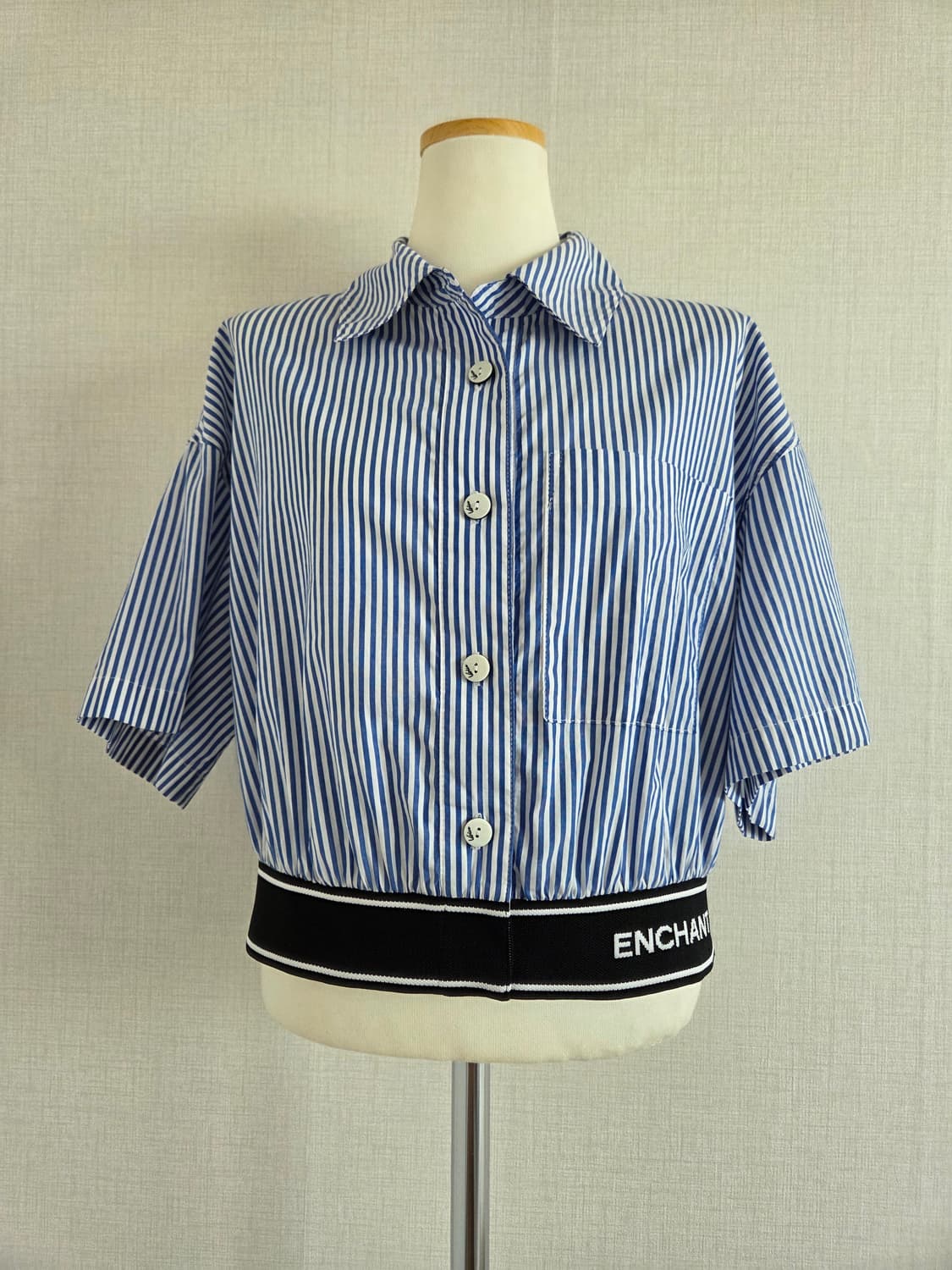 보브 여성 크롭셔츠 상품이미지2