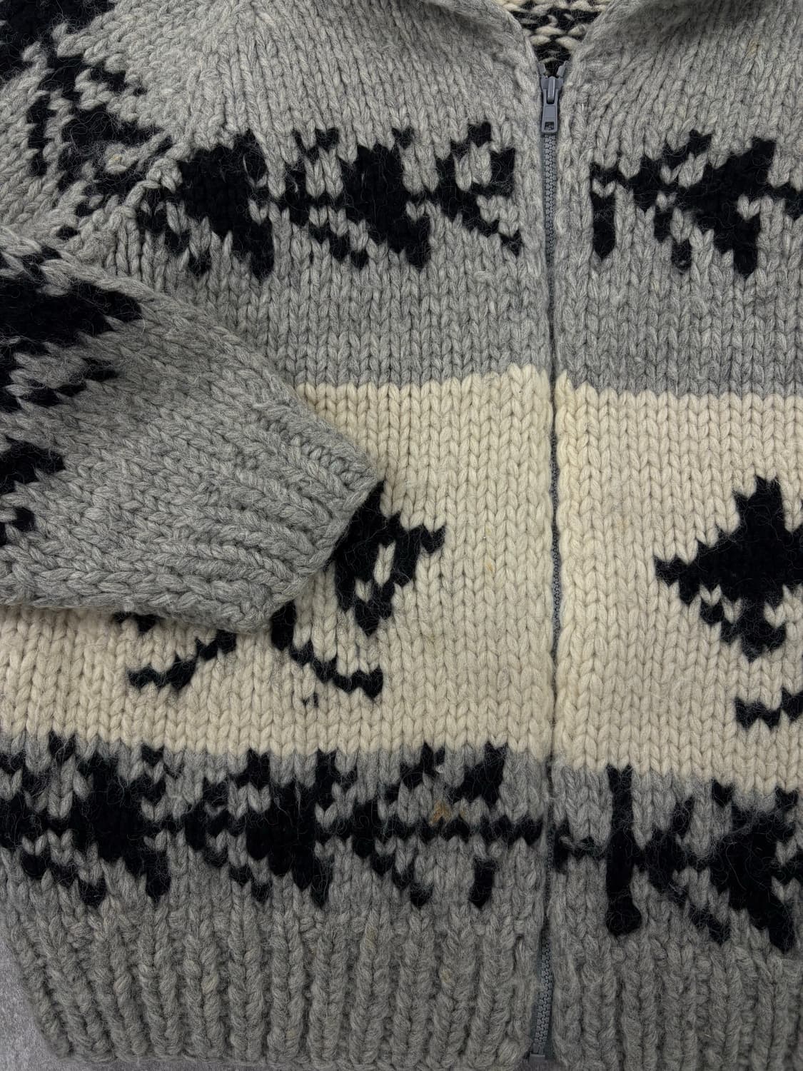 Vintage Cowichan Cardigan    상품이미지2