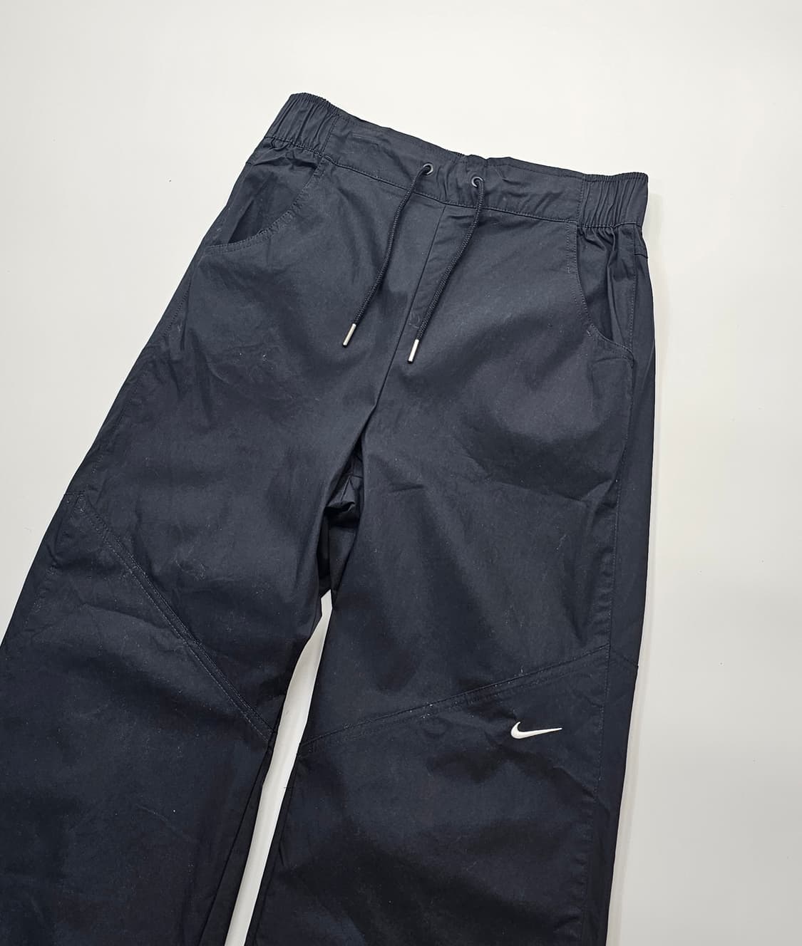 나이키 블랙 트랙팬츠 바람막이 와이드 바지 상품이미지2