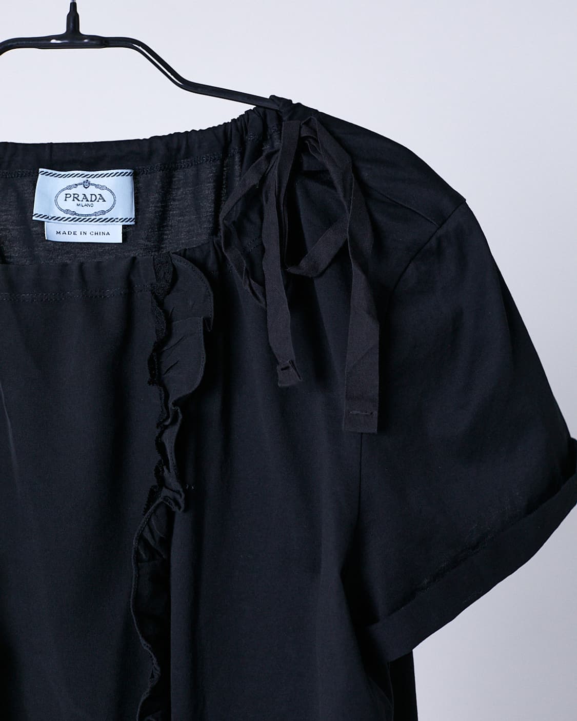 Ruffle Short Sleeve Blouse 상품이미지4