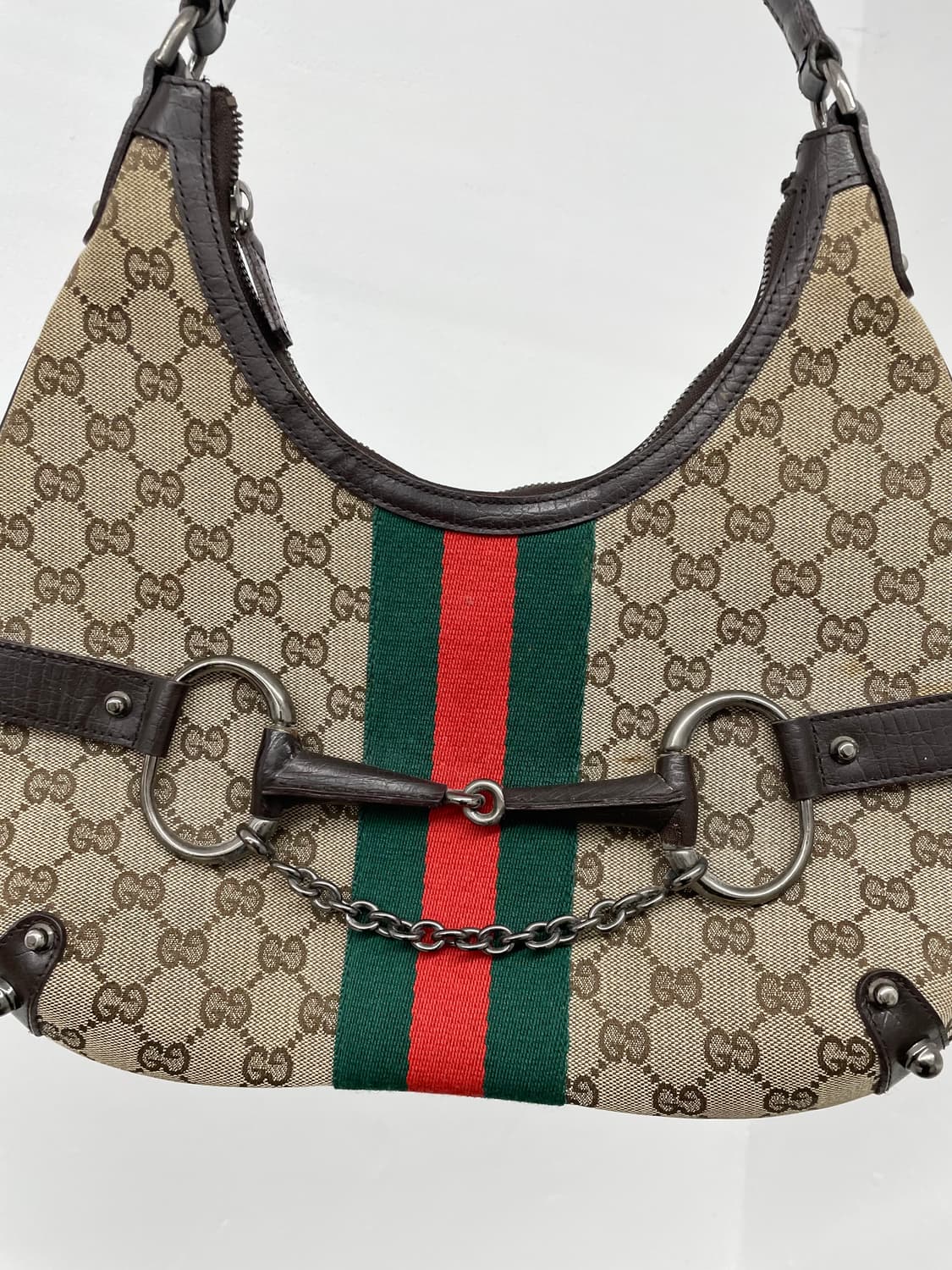 구찌 홀스빗 캔버스 호보백 상품이미지4