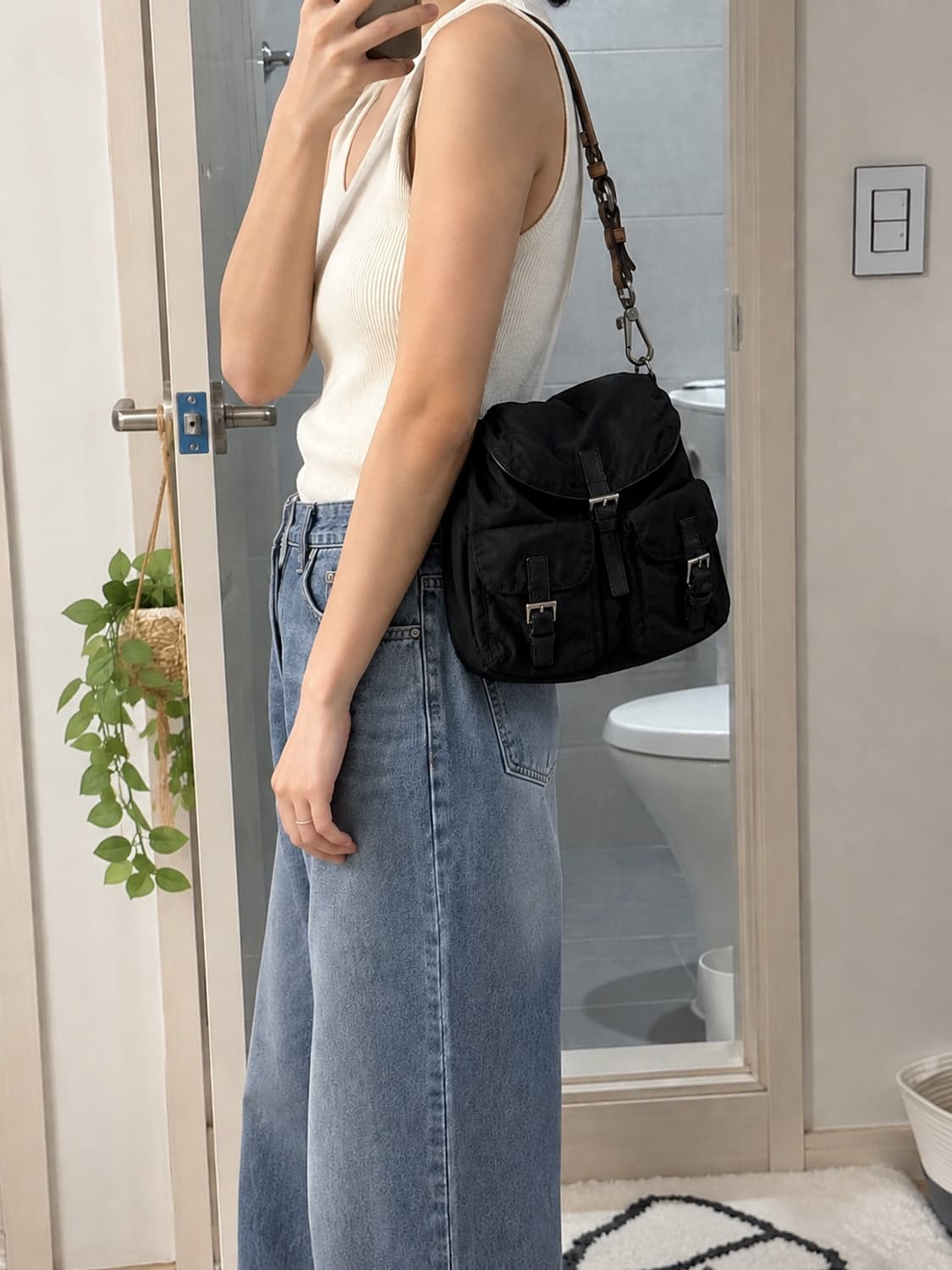 프라다 빈티지 나일론백 상품이미지10