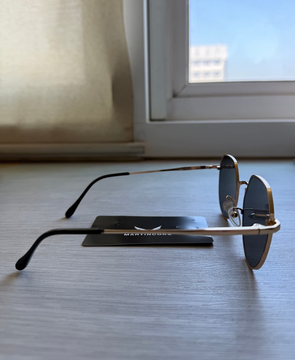 마틴콕스 선글라스 MA5255 골드블랙 UV400 자외선차단 99% 상품이미지5